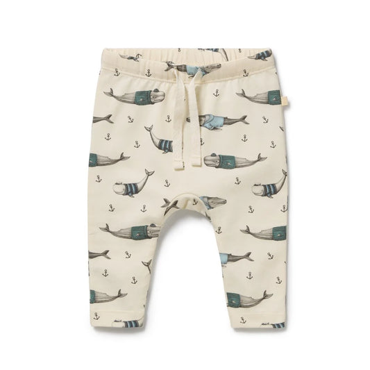 Woolly Whales Organic Legging