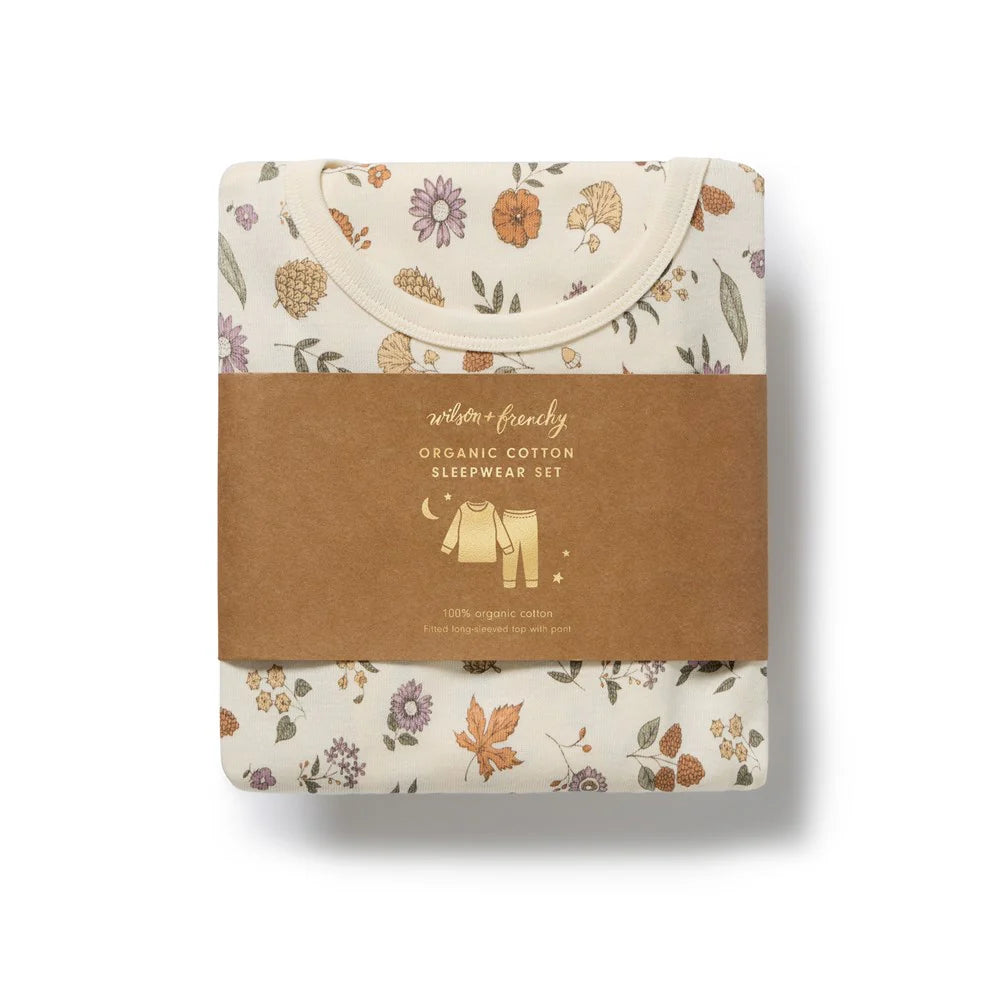 Maple Glow Organic LS Pyjamas