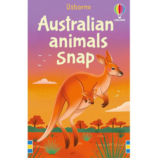 Australian Animals Snap Card Game