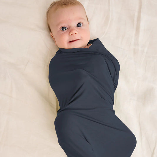 Baby Jersey Wrap - Storm