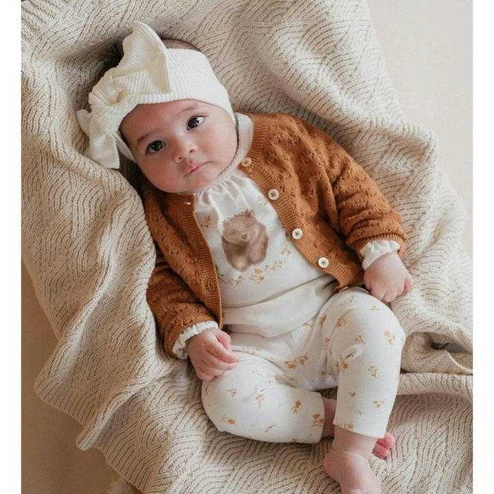 Bailey Eyelet Knit Cardigan