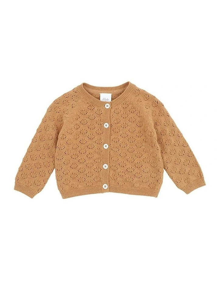 Bailey Eyelet Knit Cardigan