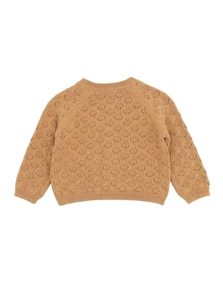 Bailey Eyelet Knit Cardigan