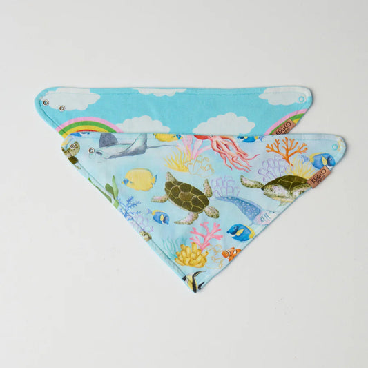 Beach Baby Organic Cotton Dribble Bib Set