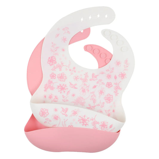 Silicone Bibs 2pk