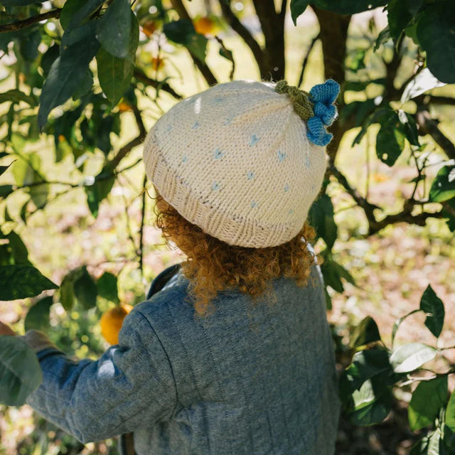 Bluebell Beanie - Cream