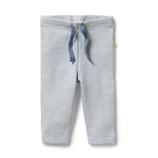 Organic Stripe Rib Leggings