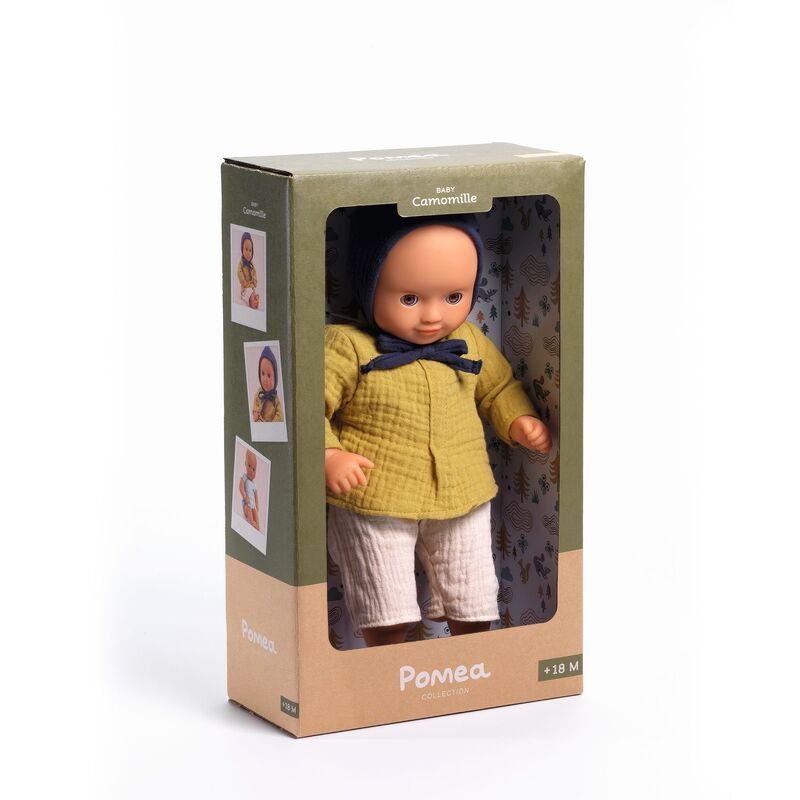32cm Pomea Machine Washable Camomille Soft Body Doll