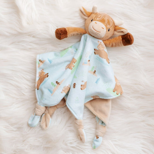 Mary Meyer Character Blanket - Hetty Highland Cow