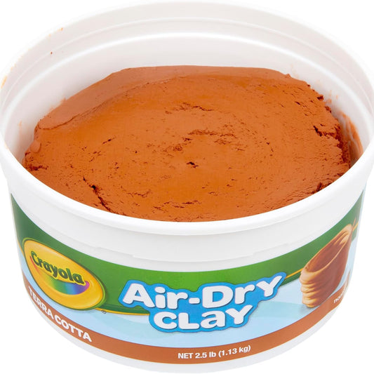 Crayola Air Dry Clay Tub - Terracotta