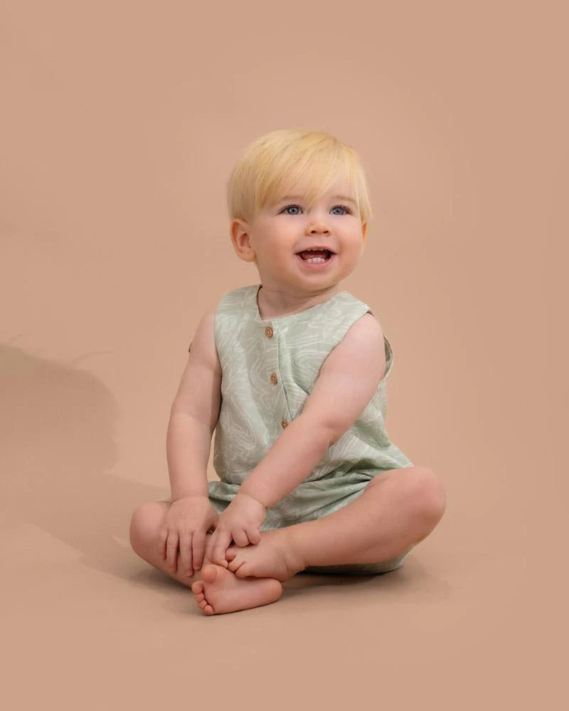 Croc Print Romper