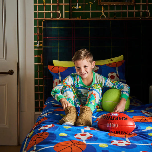 Dino Safari Organic Cotton LS Pyjama Set