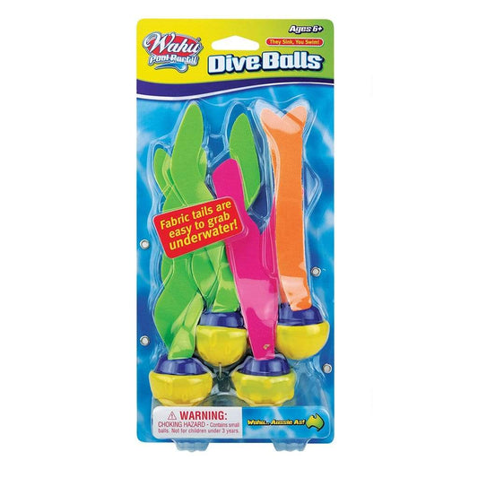 Wahu Dive Balls 4 Pack