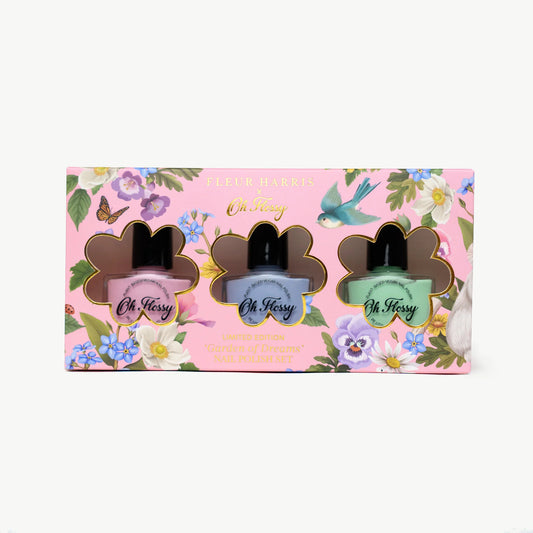 Oh Flossy X Fleur Harris - Garden Of Dreams Nail Polish Set
