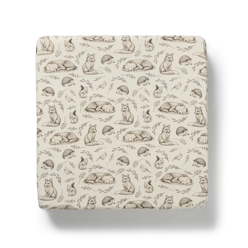 Foxglove Forrest Organic Cot Sheet