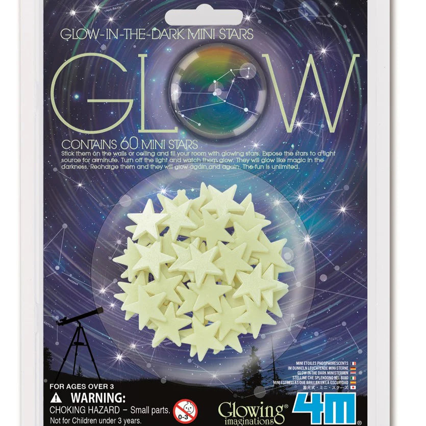 Glow In The Dark Mini Stars