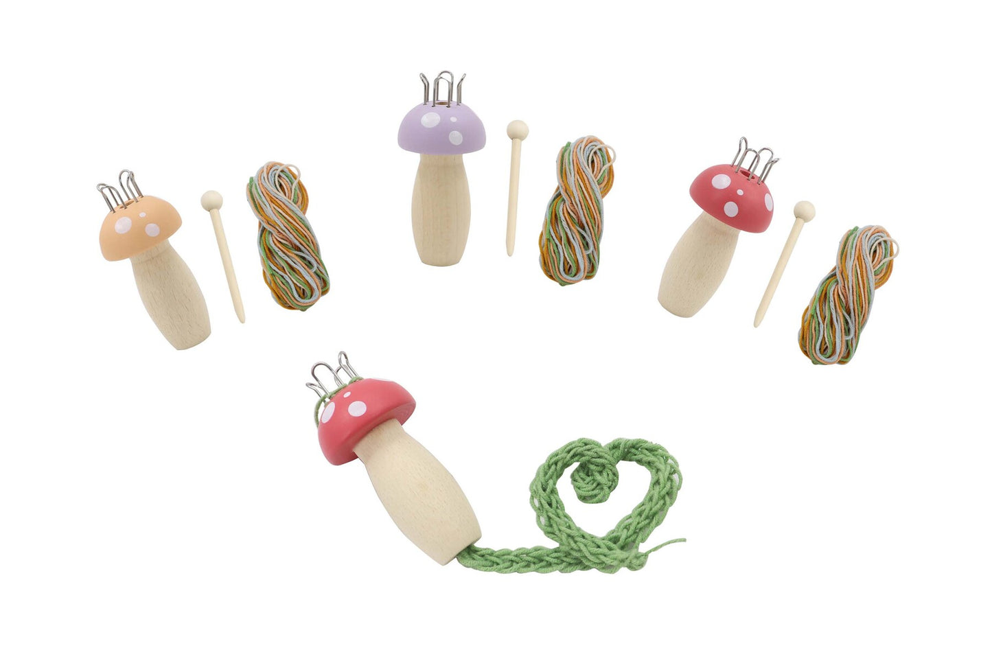 Knitting Mushroom Kit