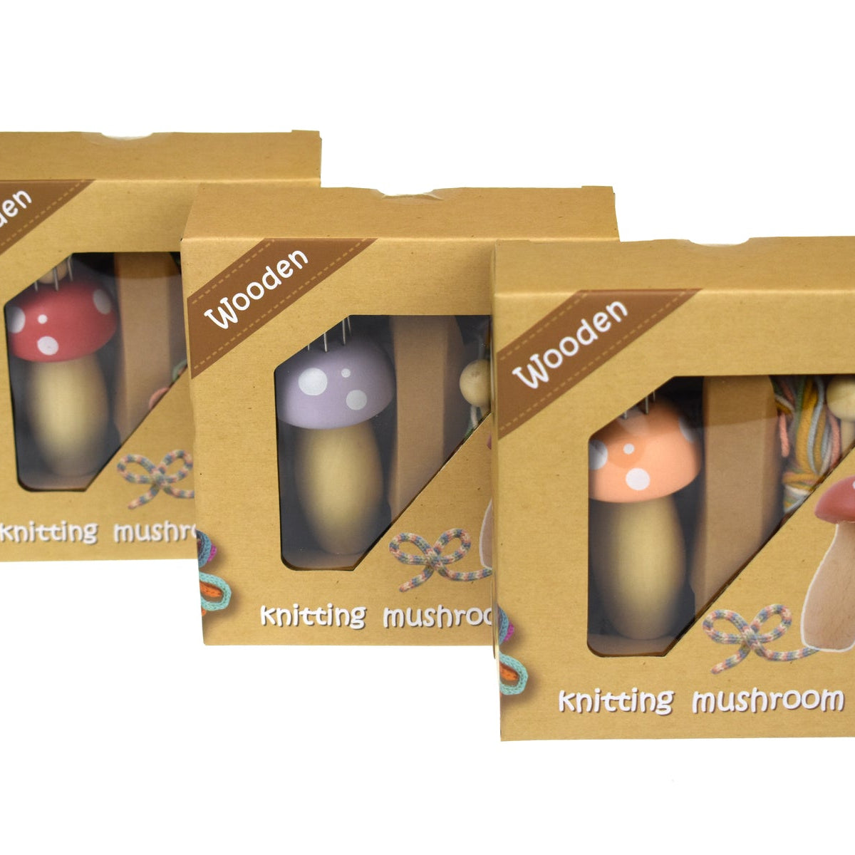 Knitting Mushroom Kit