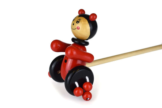 Push Along Wooden Animals