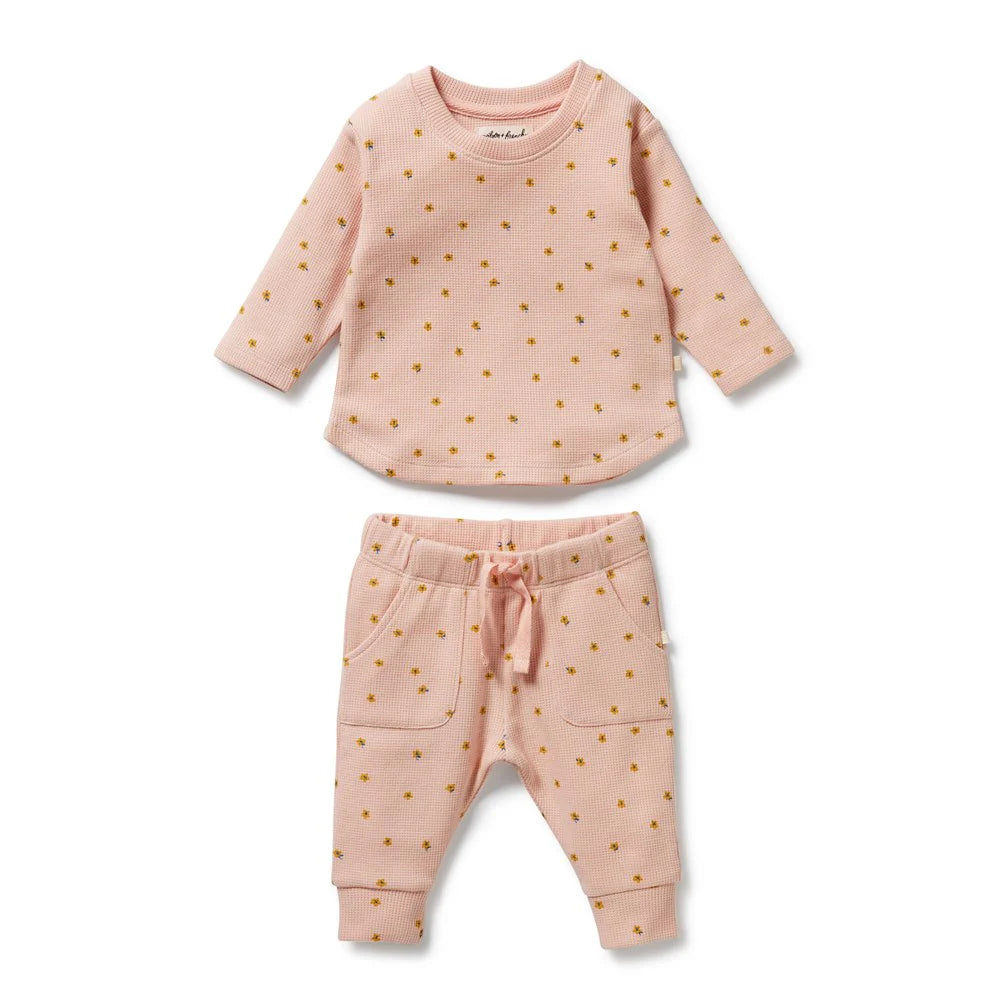 Little Fleur Organic Waffle Set