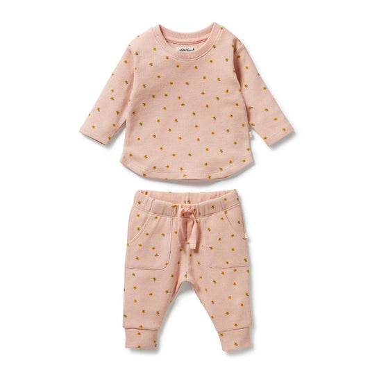 Little Fleur Organic Waffle Set