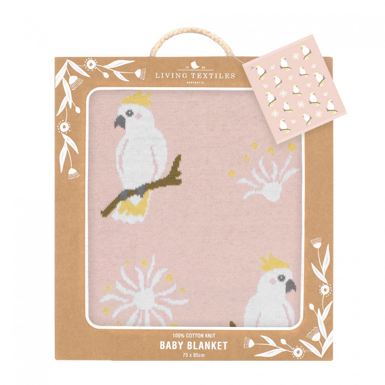 Australian Baby Blanket - Cockatoo