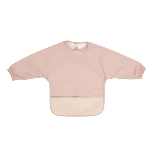 Recycled Long Sleeve Bib - Two-tone Pink