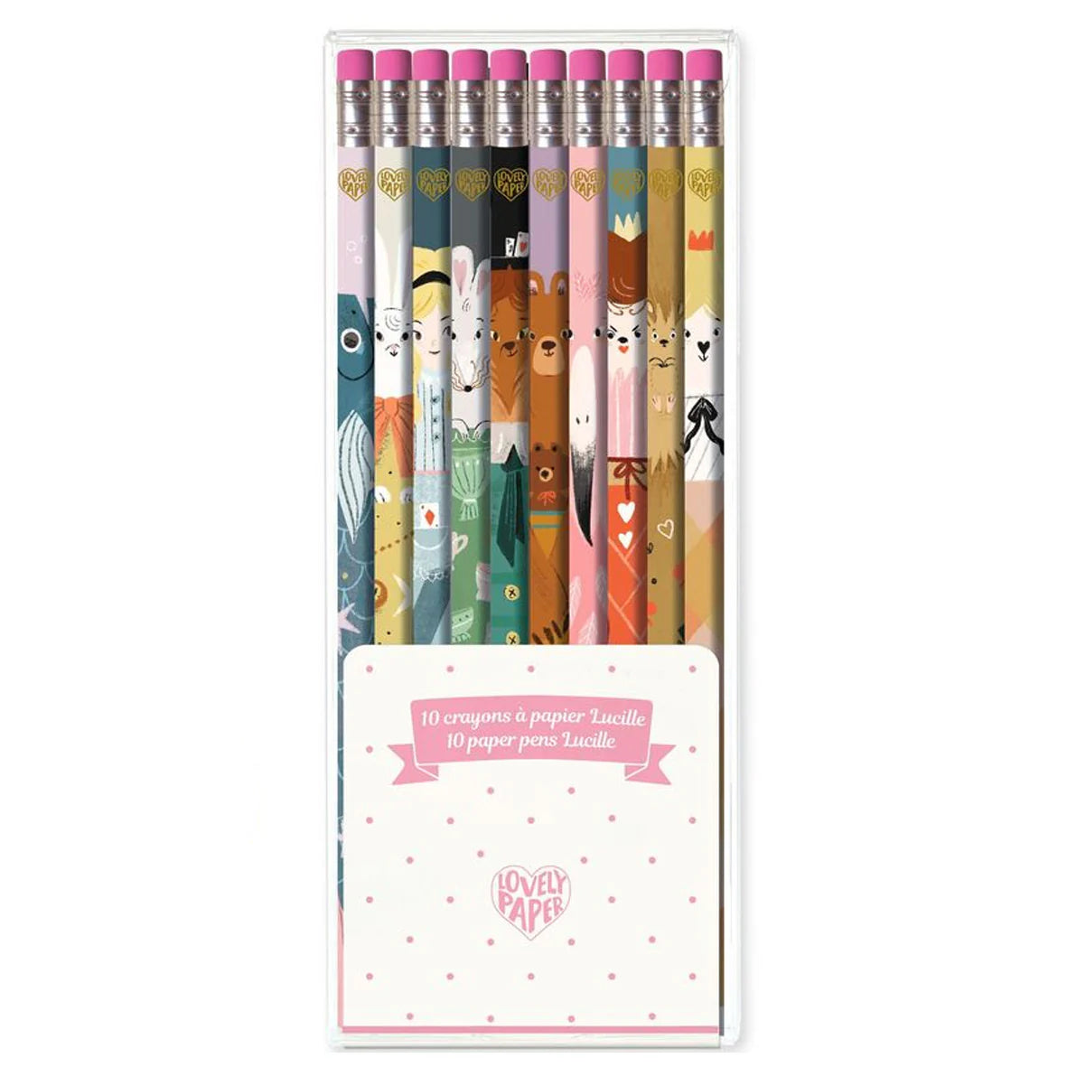 Lucille Set of 10 Pencils