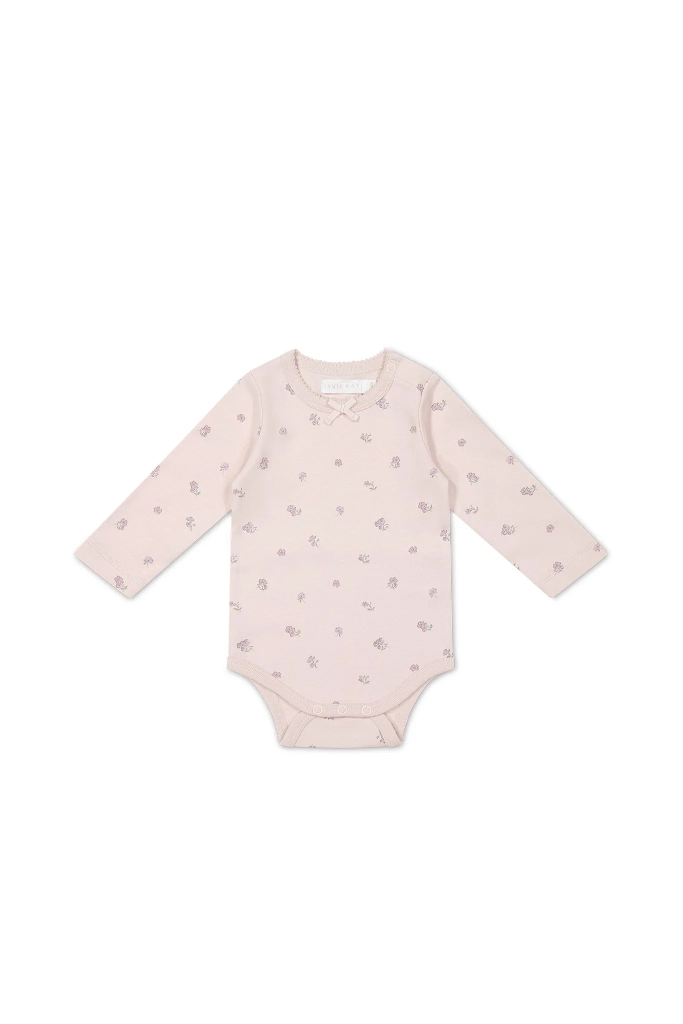 Organic Cotton LS Bodysuit Meredith Violet