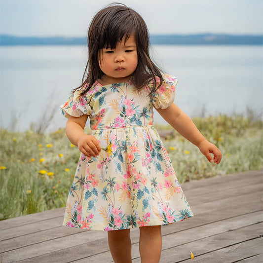 Milana Yellow Resort Sundress - Milana Yellow Print