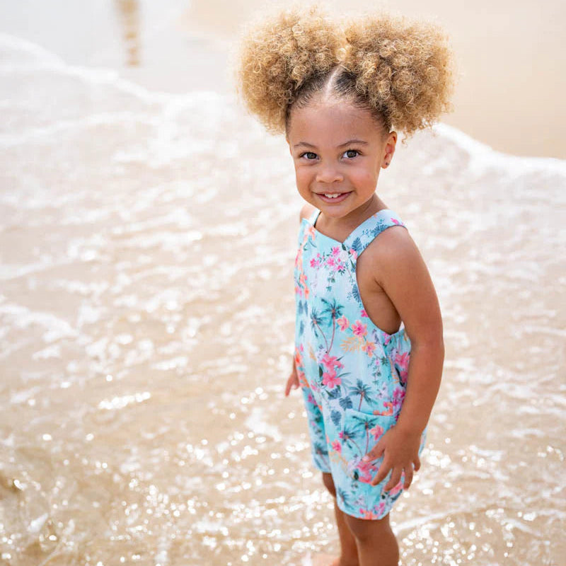 Milana Blue Resort Playsuit - Milana Print Blue