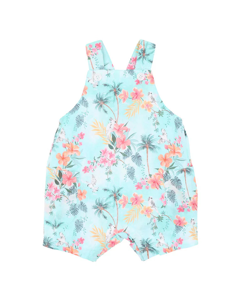 Milana Blue Resort Playsuit - Milana Print Blue