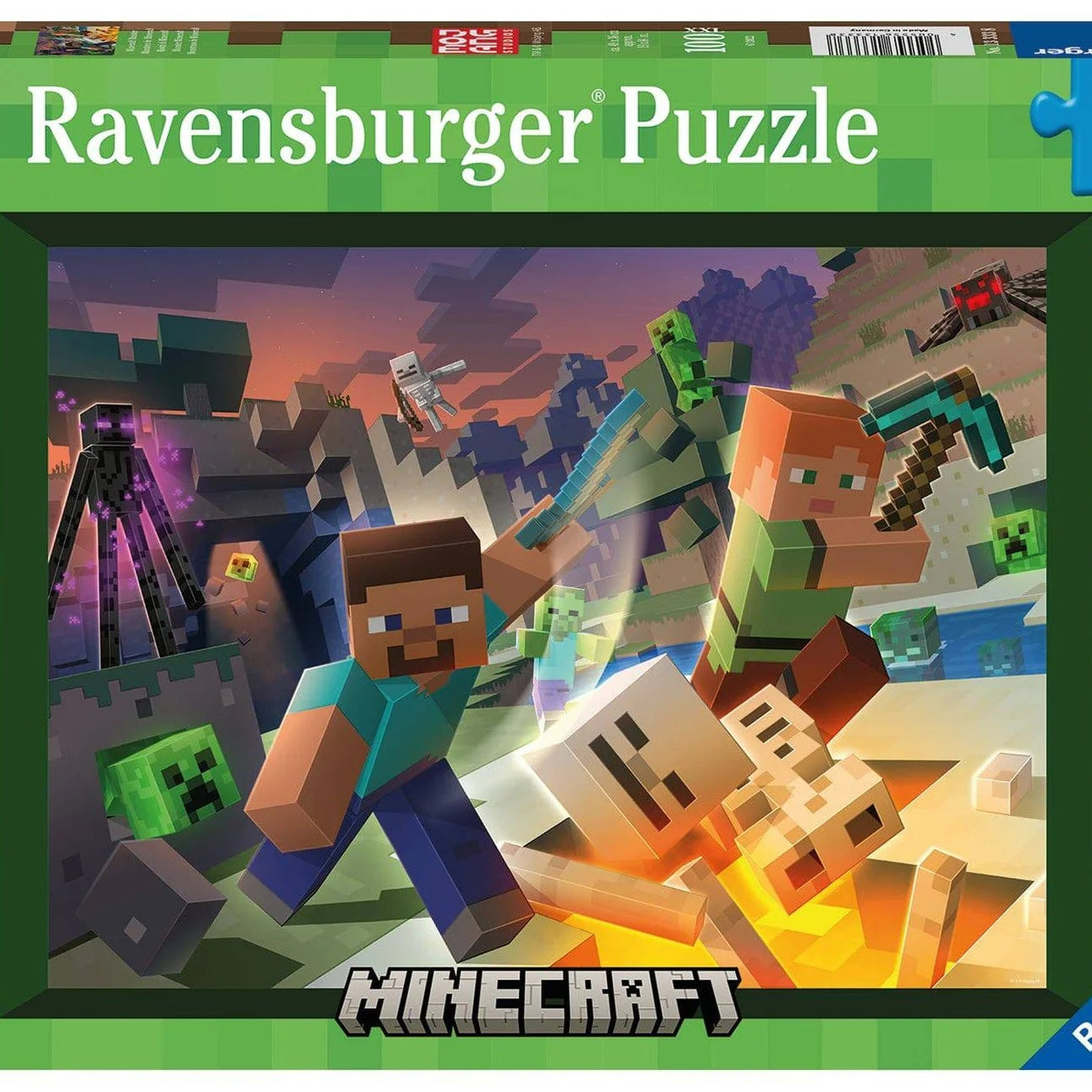 Monster Minecraft Puzzle