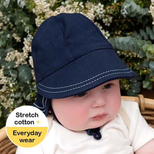 Legionnaire Sun Hat - Navy