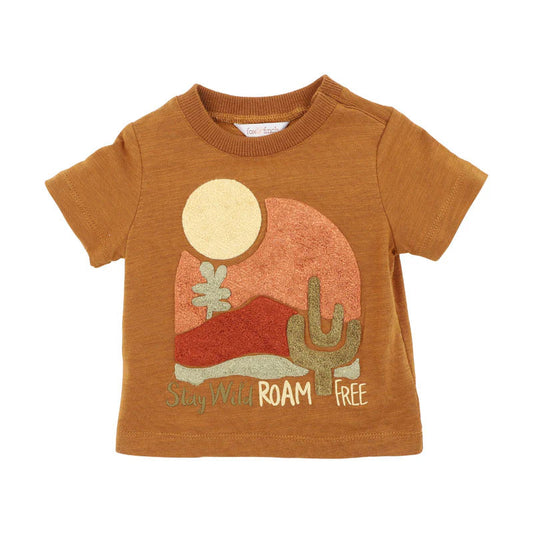 Abstract Oasis Cactus Tee