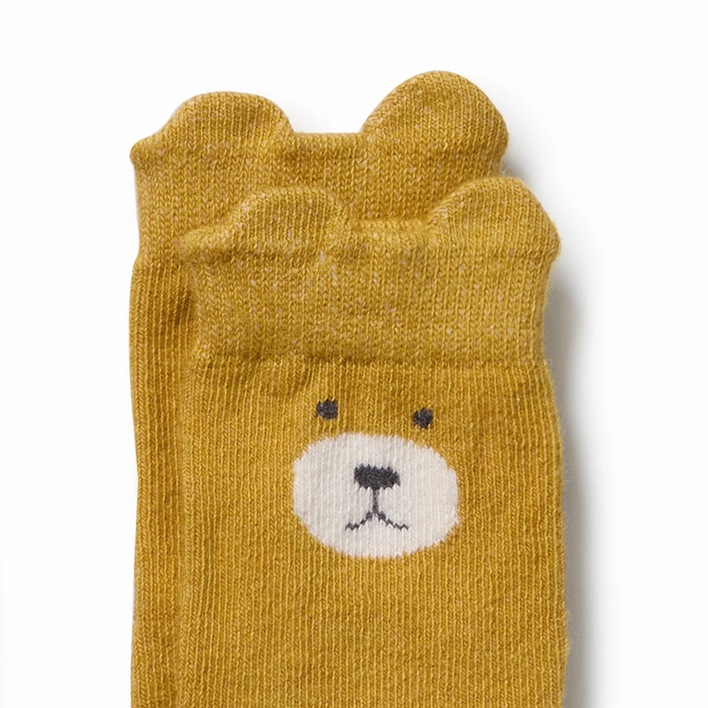 4 Pack Organic Baby Socks - Ochre, Twig, Buttermilk, Nutmeg