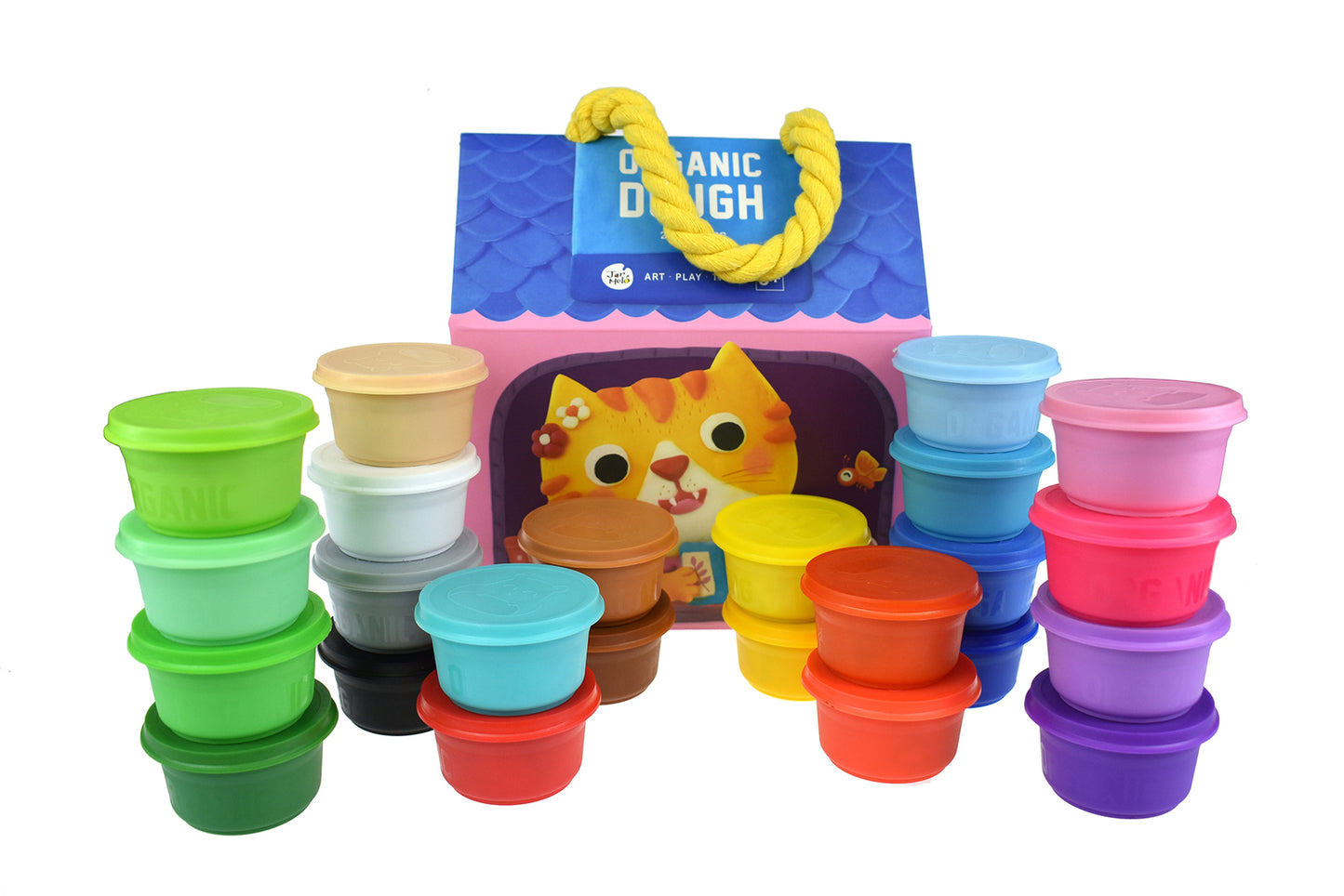 Organic Dough - 24 Colour Craft Kit