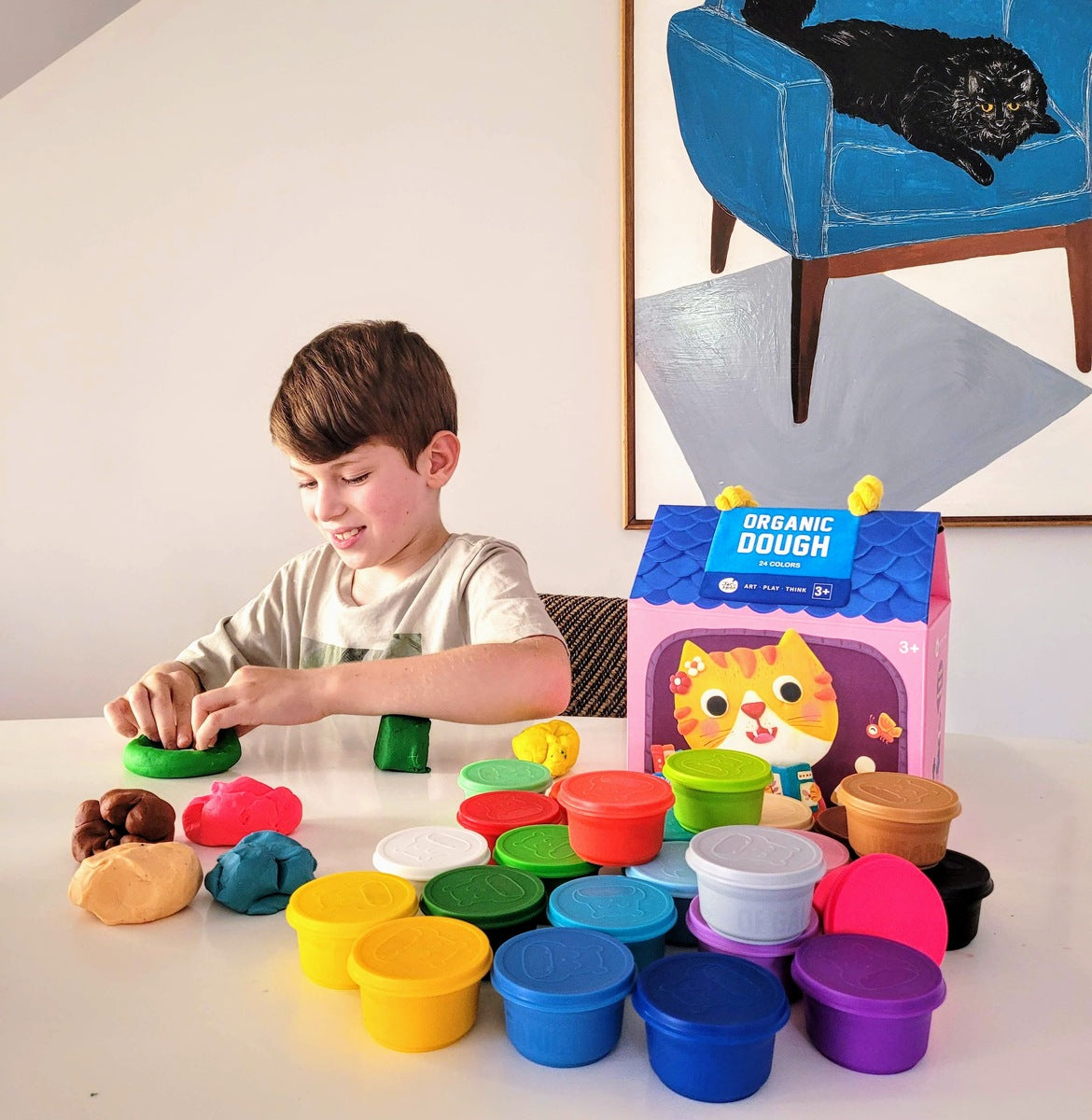 Organic Dough - 24 Colour Craft Kit