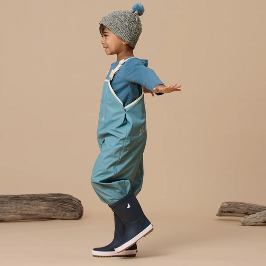 Rain Overalls - Stone Blue
