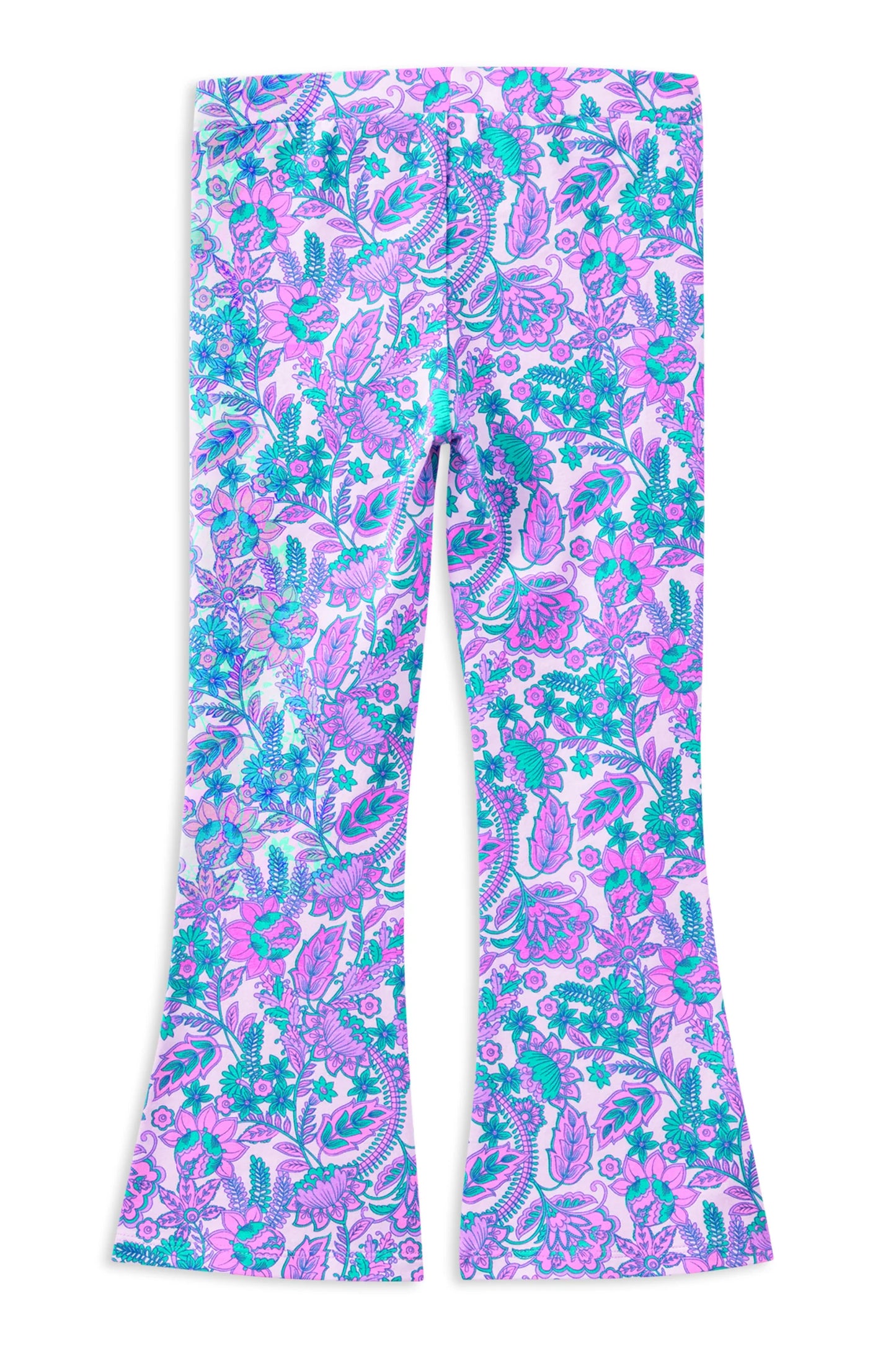 Paisley Bloom Flared Legging