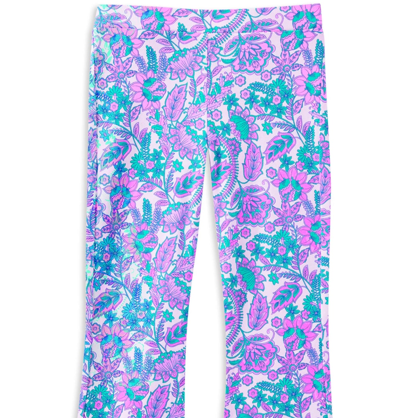 Paisley Bloom Flared Legging
