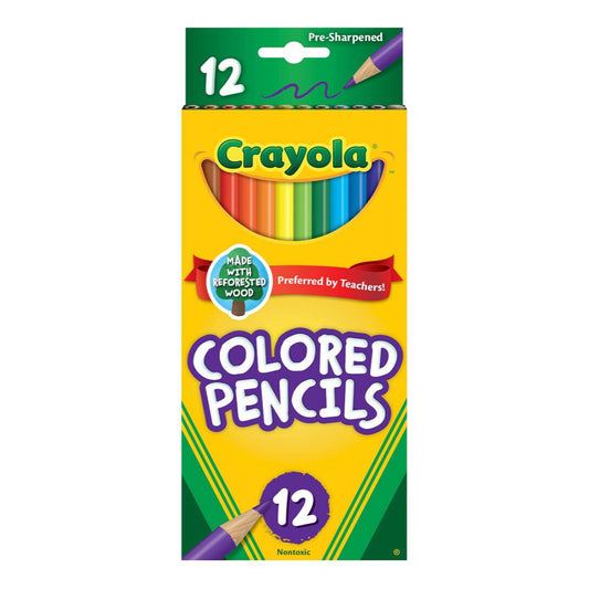 Crayola Coloured Pencils 12 Pack