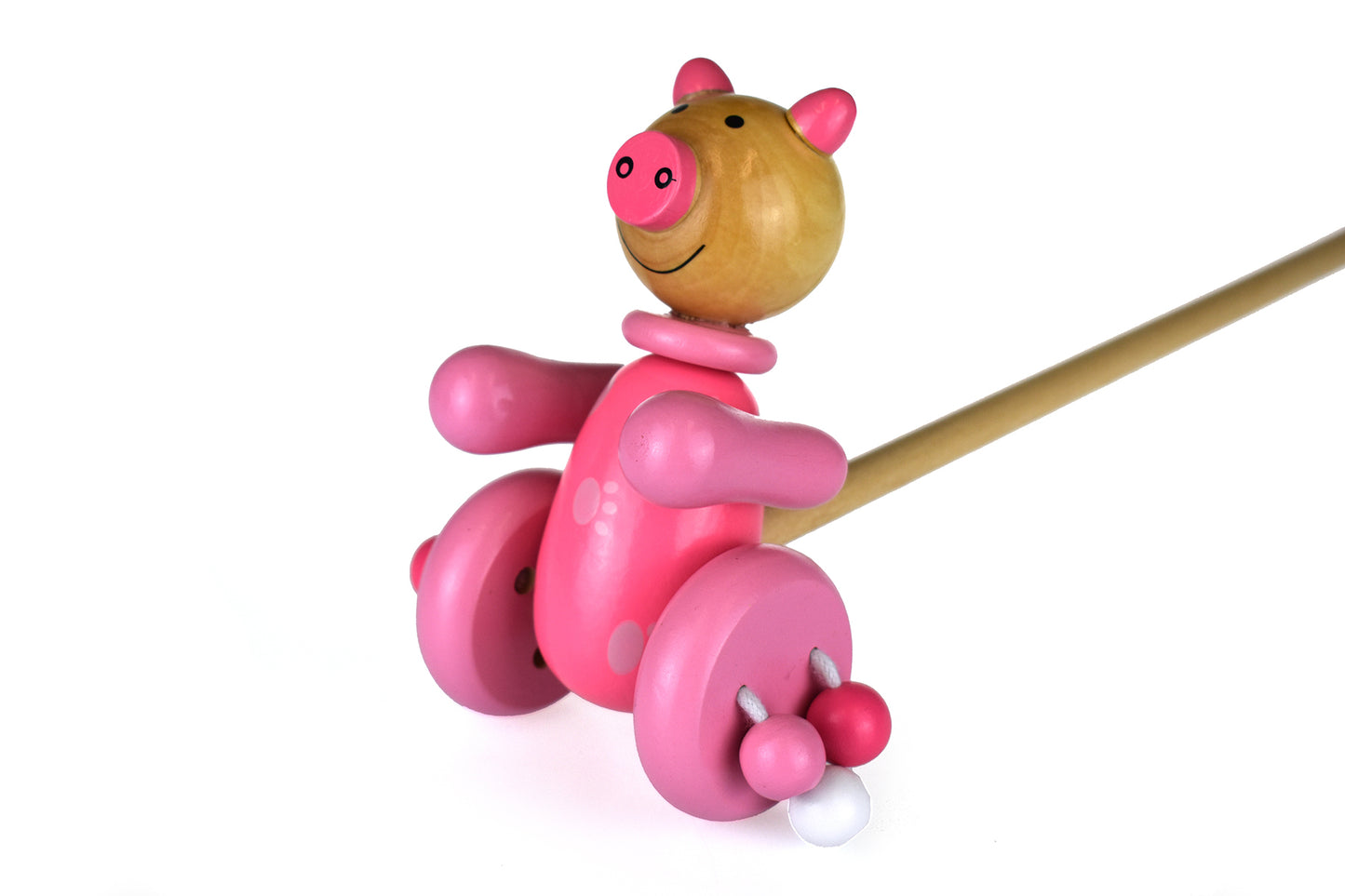 Push Along Wooden Animals