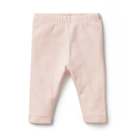 Organic Ribbed Leggings
