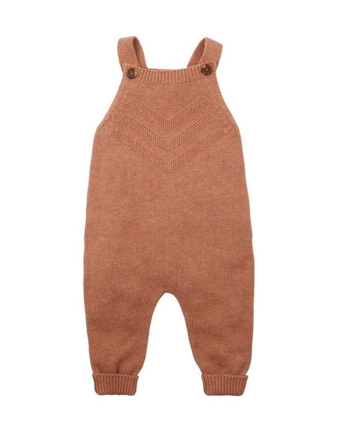 Nevada Knitted Overall - Redwood