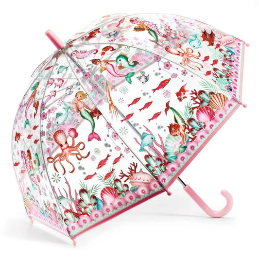 Kids Rain Umbrella - Mermaid