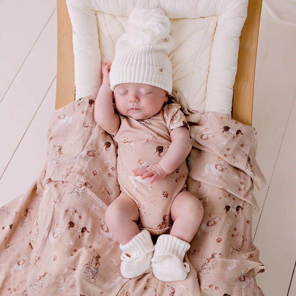 Bamboo Bodysuit - Show Pups