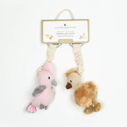 2pk Stroller Toy - Galah And Emu