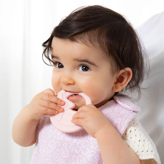 2pk Silicone Teether - Stars And Clouds