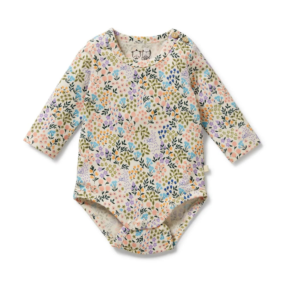 Tiny Blooms Organic Bodysuit